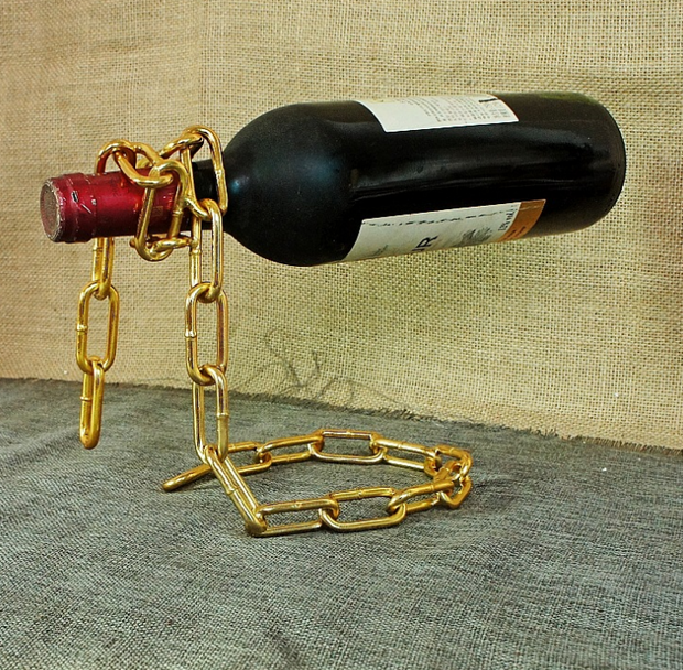 Floating Wine Bottle Holder