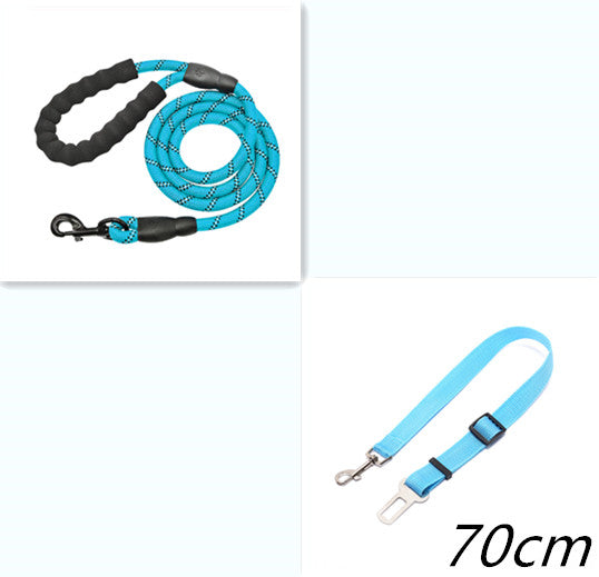 Reflective Dog Leash Nylon Pet Dog Leash Rope