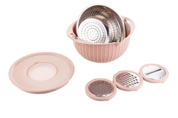 Vegetable Draining Basket - Rotating Washing Basket