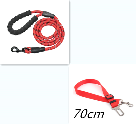 Reflective Dog Leash Nylon Pet Dog Leash Rope