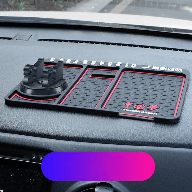 Non-Slip Car Phone Pad For 4-in-1 Car -  Anti-Slip Mat - Phone Holder - Sticky Anti Slide Dash Phone Mount - Gadgitech